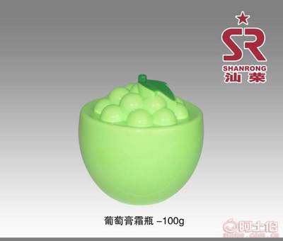 【汕榮100g葡萄形狀面膜罐PP塑料水果膏霜瓶子生產(chǎn)廠家葡萄面膜瓶】汕頭市金平區(qū)汕榮塑膠包裝廠 - 產(chǎn)品庫